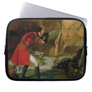 Gulliver Exhibited to the Brobdingnag Farmer Laptop Sleeve