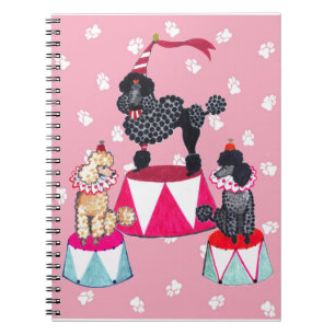 Gulliver's Angels Circus Poodle Notebook