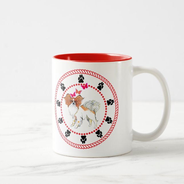 Gulliver's Angels Papillon  Mug (Right)