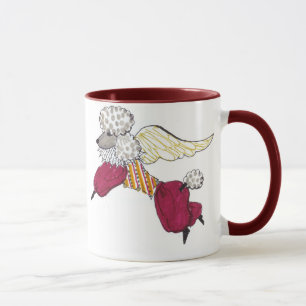 Gulliver's Angels Poodle Mug