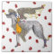 Gulliver's Angels Scottish Deerhound Tile Trivet