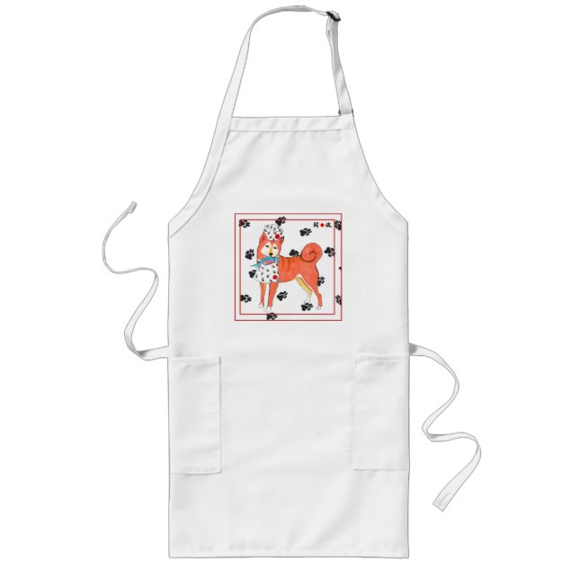 Gulliver's Angels Shiba Inu Apron (Front)
