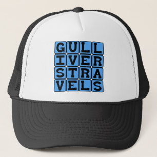 Gulliver's Travels, Jonathan Swift Satire Trucker Hat