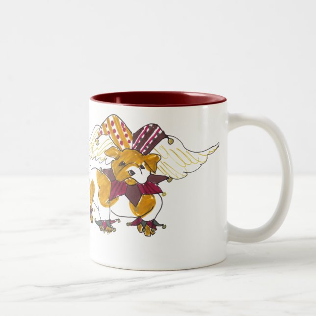 Gullys Angels English Bulldog Mug (Right)