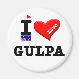 GULPA - I Love Magnet