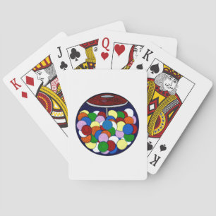 Gum Ball Machine Playing Cards