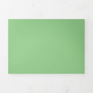Gum Leaf,Pale Leaf,Pixie Green, Tri-Fold Card
