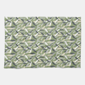 Gum Leaves tea towel