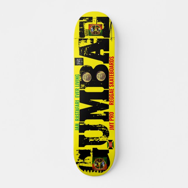 GUMBAE  CULTURE   JMT 7 3/4" Skateboard Deck (Front)