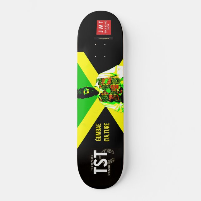 GUMBAE CULTURE SKATEBOARDS .JMT USA (Front)