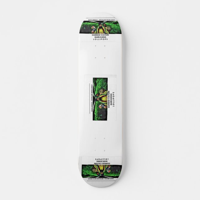 GUMBAE LOLIPOP 7 3/4" Skateboard Deck (Front)