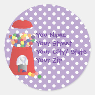 Gumball Fantasy Classic Round Sticker