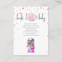 Gumball Machine Bubblegum Baby Shower Book Request