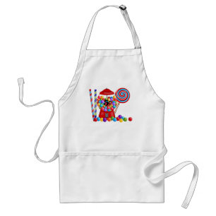 Gumball Machine Candy Lollipop Standard Apron