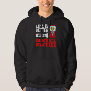 Gumball Machine Gum Ball Bubble Chewing Gum Hoodie