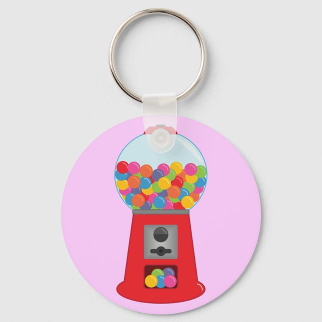 Gumball Machine Keychain (Front)