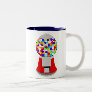Gumball Machine Two-Tone Coffee Mug