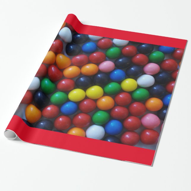 Gumball wrapping paper (Unrolled)
