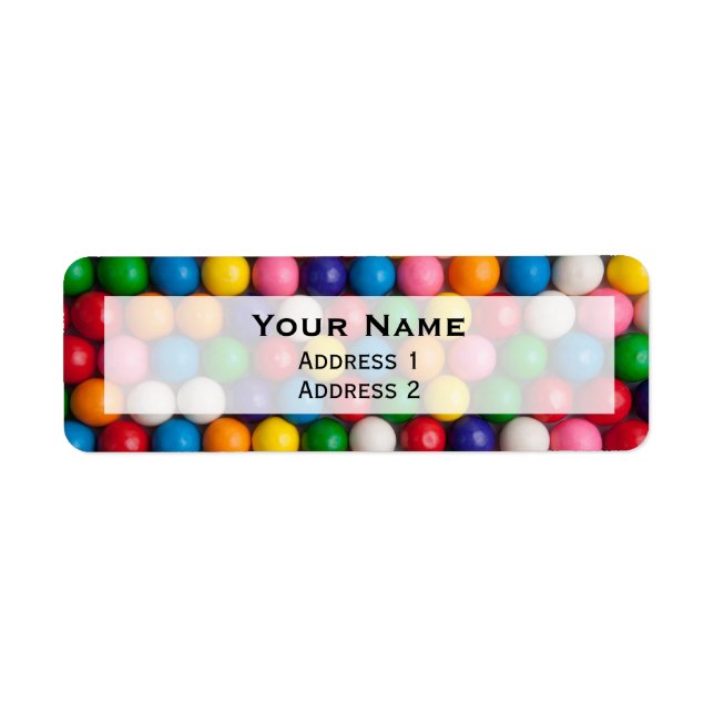 Gumballs Return Address Label (Front)