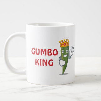 "Gumbo King" Jumbo Mug
