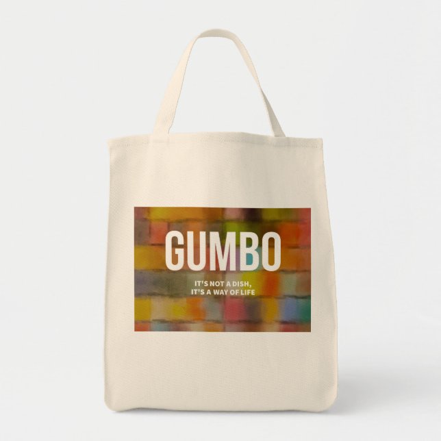 Gumbo Tote Bag (Front)