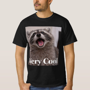  Gumbus Very Cool Brainrot Racoon Dank Meme Gen Z T-Shirt