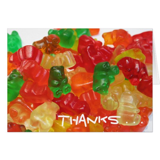 Gummi Jumble card