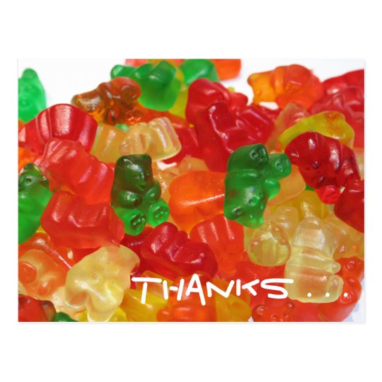 Gummi Jumble postcard