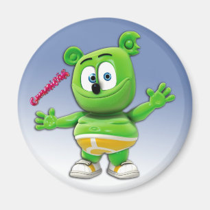 Gummibär Magnet on Blue