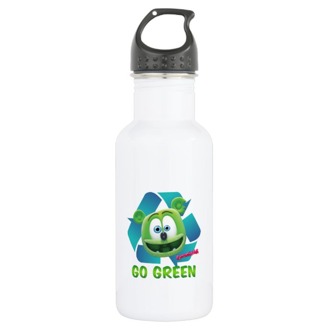 Gummibär (The Gummy Bear) Earth Day 532 Ml Water Bottle (Front)