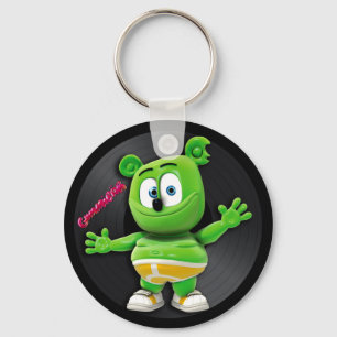 Gummibär Vinyl Record DJ Keychain