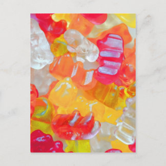 Gummibärchen Postcard