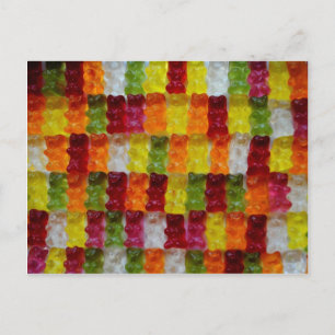 Gummibärchen Postcard