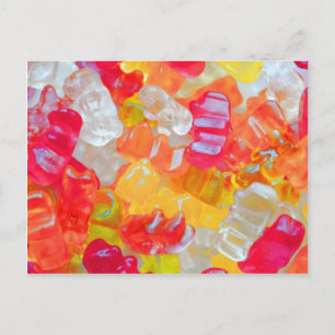Gummibärchen Postcard