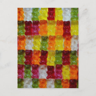 Gummibärchen Postcard