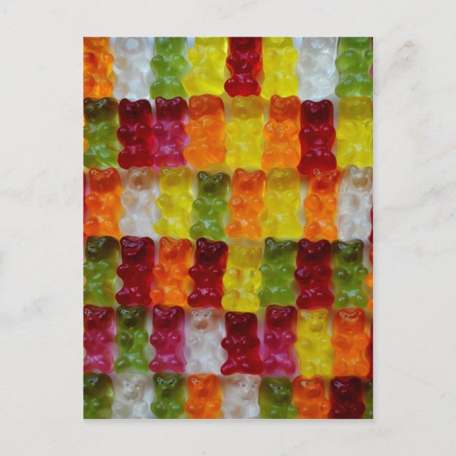 Gummibärchen Postcard (Front)