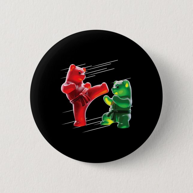 Gummy Bear  6 Cm Round Badge (Front)