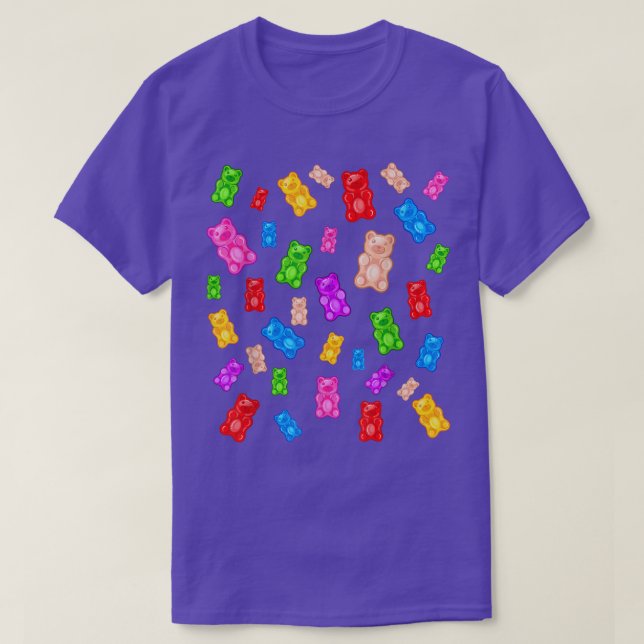 Gummy Bear Candy Mix  T-Shirt (Design Front)