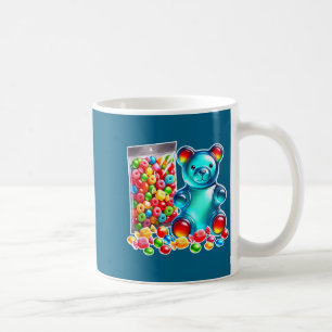 Gummy bear candy sour chew  coffee mug