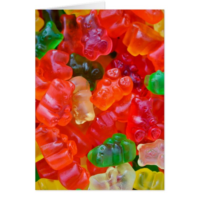 Gummy Bear Card (Front)