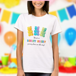 Gummy Bear Colourful Jelly Candy Mum To Be T-Shirt