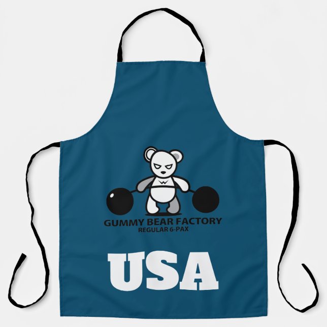 Gummy Bear Factory  Apron (Front)