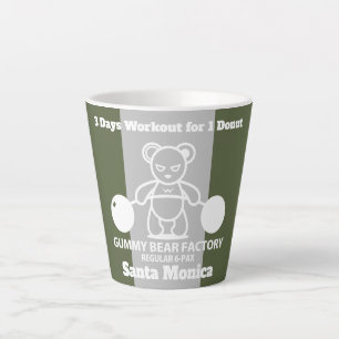 Gummy Bear Factory Latte Mug