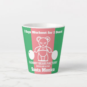 Gummy Bear Factory Latte Mug