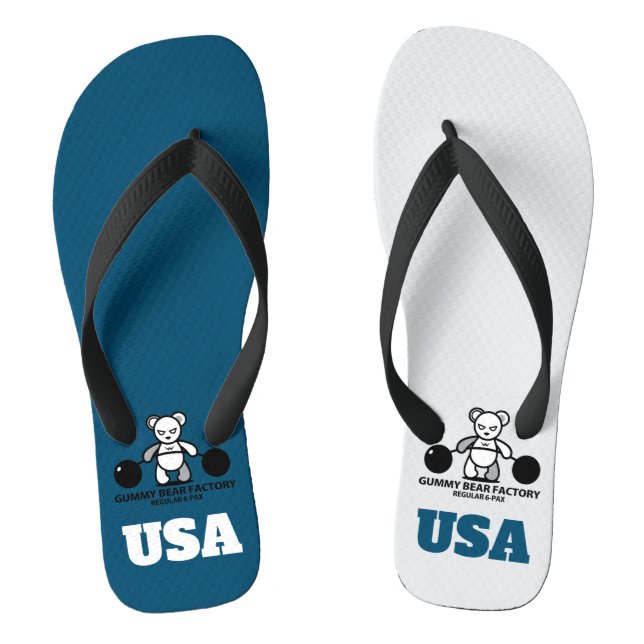 Gummy Bear Factory Thongs (Footbed)