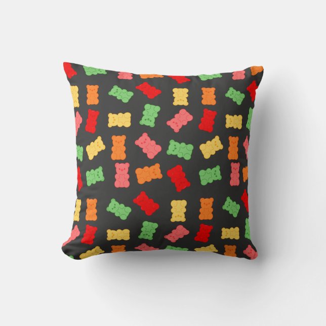 Gummy Bear Pattern Cushion (Front)