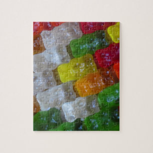 Gummy Bear Pattern Jigsaw Puzzle