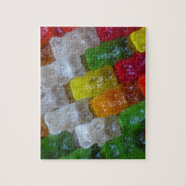 Gummy Bear Pattern Jigsaw Puzzle (Vertical)
