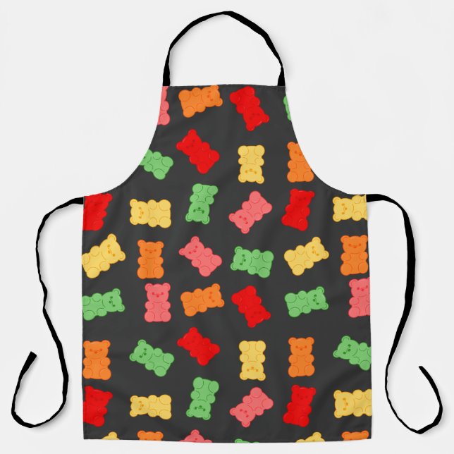 Gummy Bear Patterns Apron (Front)