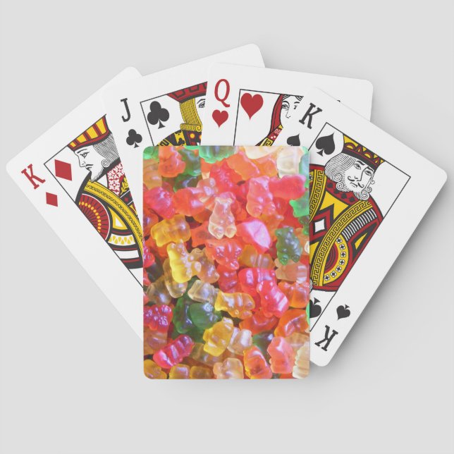 Gummy Bear Playing Cards (Back)